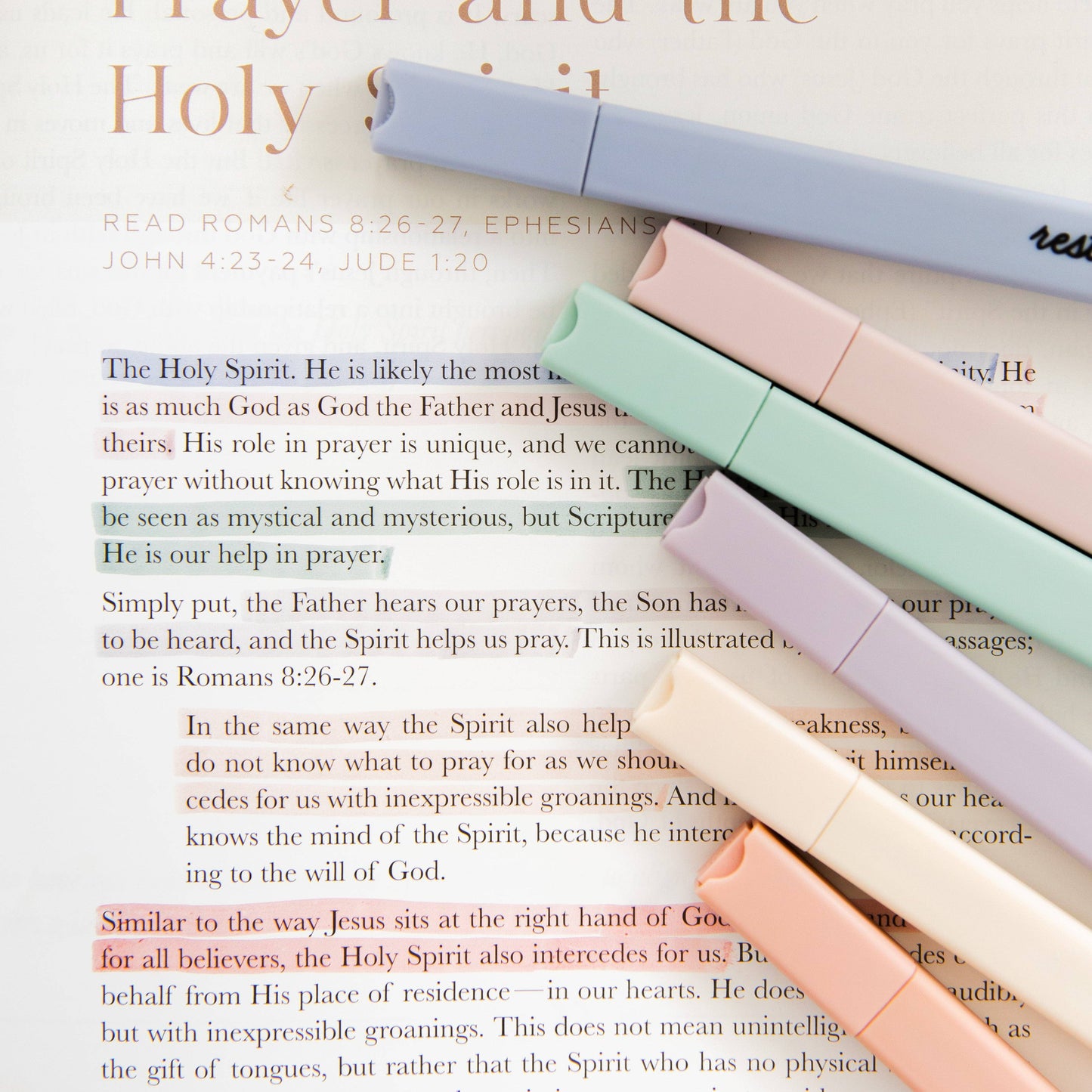 PASTEL HIGHLIGHTERS