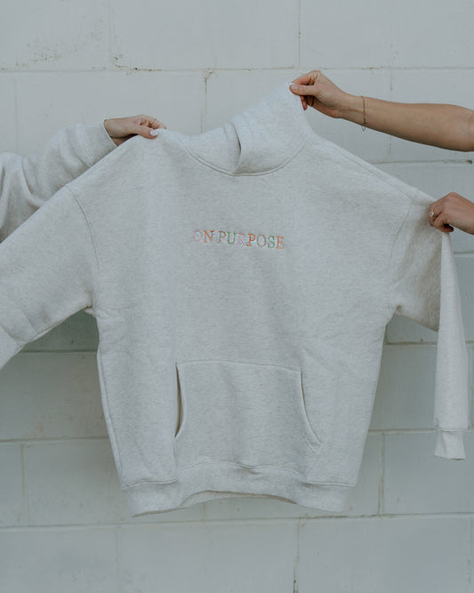 ON PURPOSE Oversized Hoodie